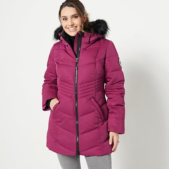🆕 Arctic Expedition Chevron Quilted Down Parka - Picture 1 of 8